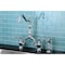Kingston Brass KS7751ALBS English Country Kitchen Bridge Faucet W/Brass Sprayer, Chrm KS7751ALBS - alternate 3